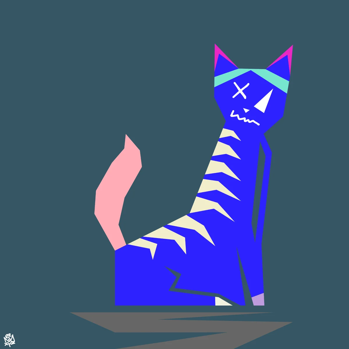 Chic City Cat #91 by nnxyz