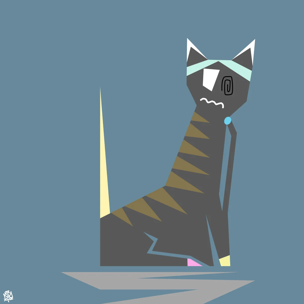 Chic City Cat #195 by nnxyz
