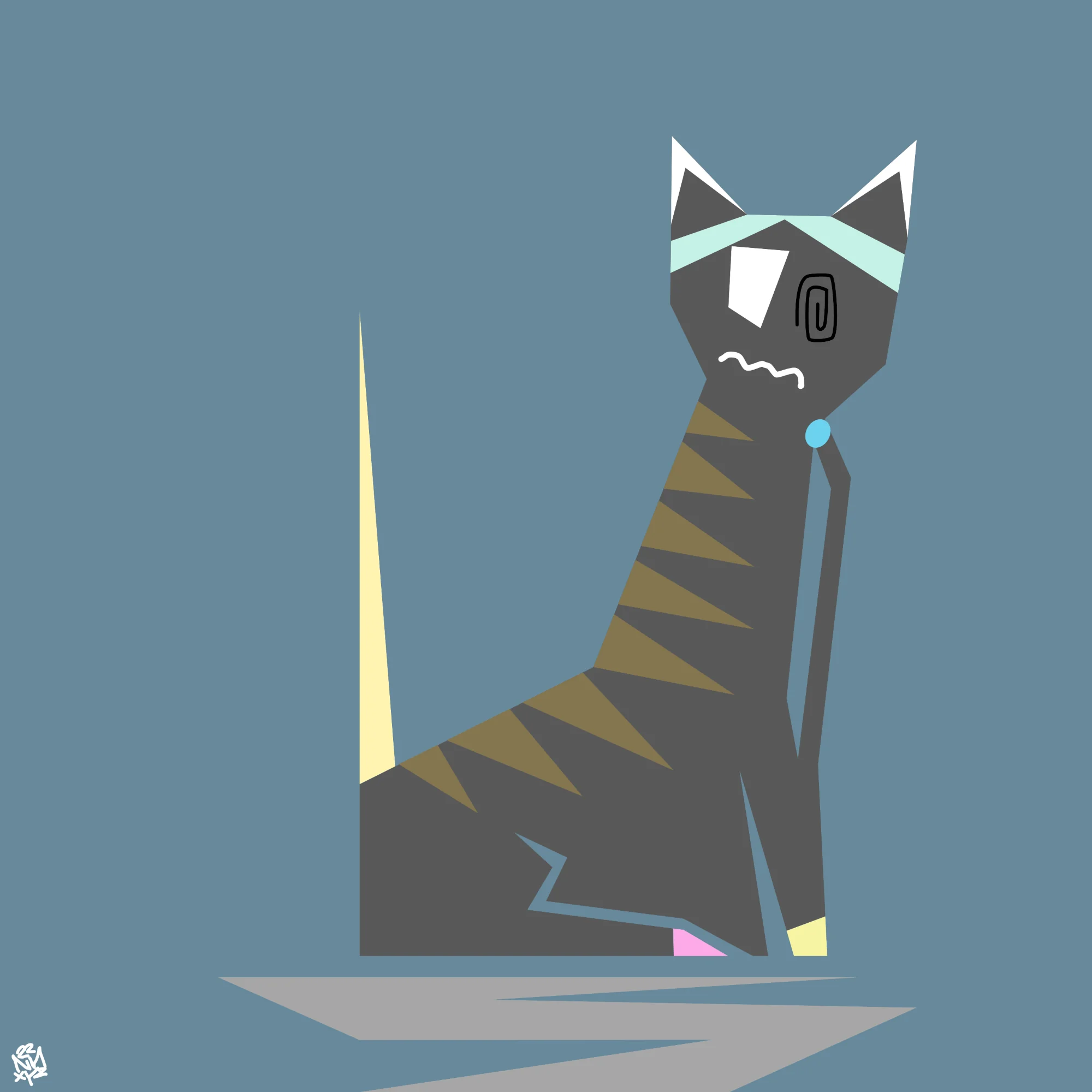 Chic City Cat #195 by nnxyz