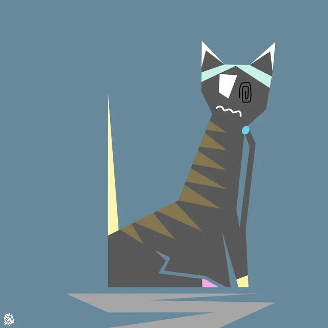 Chic City Cat #195 by nnxyz