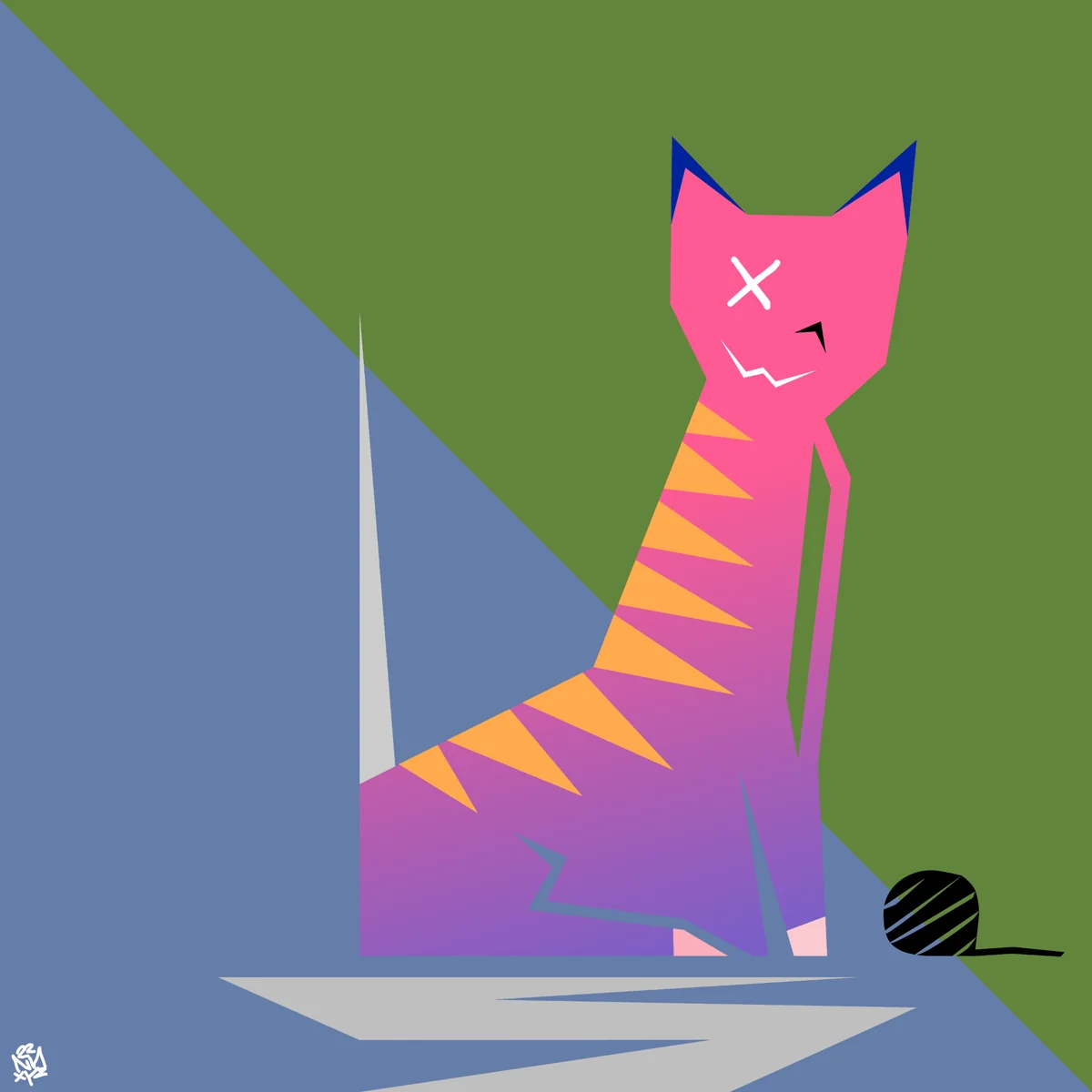 Chic City Cat #400 by nnxyz