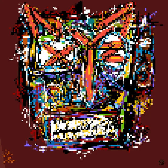 Nifty Faces px #160 by nnxyz