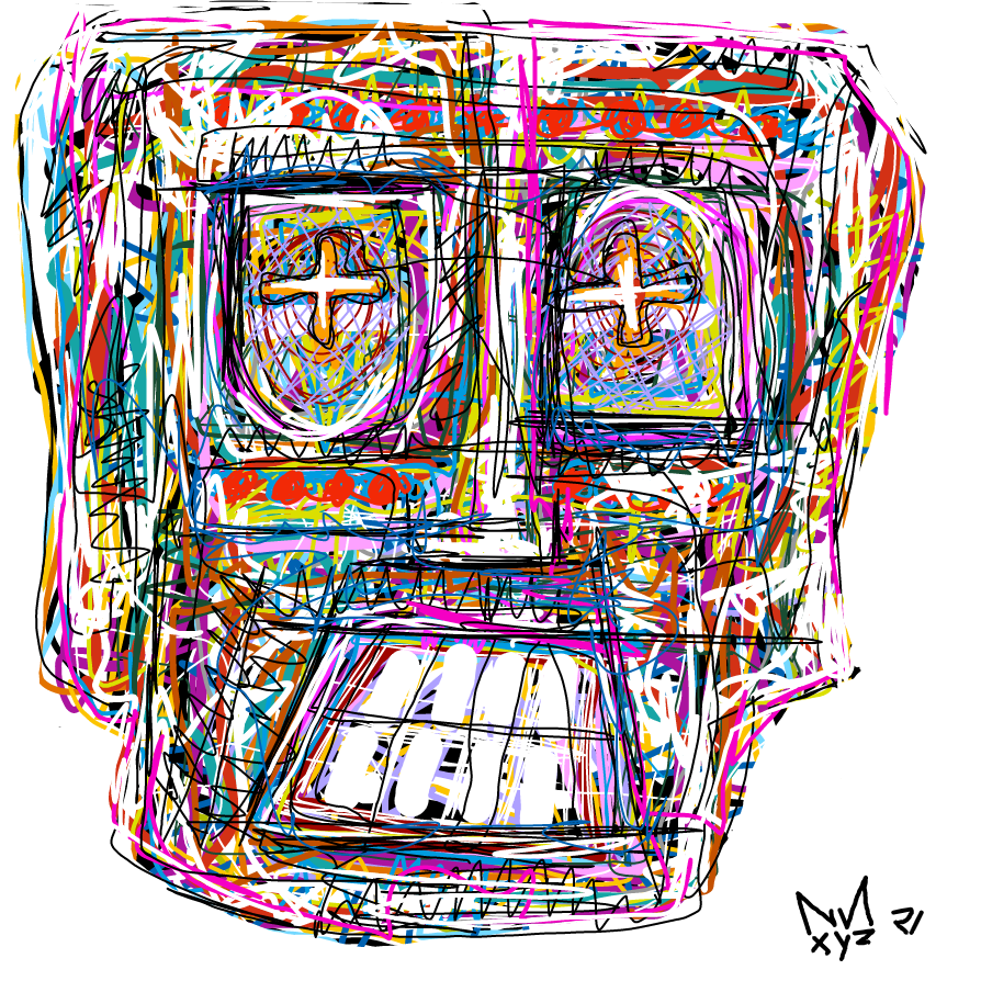 Nifty Faces #40 by nnxyz