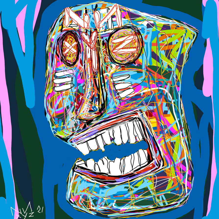 Nifty Faces #42 by nnxyz