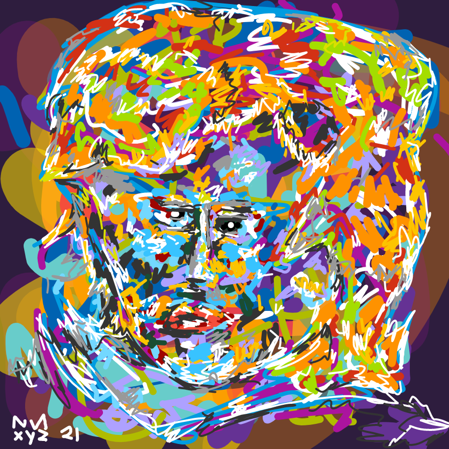 Nifty Faces #41 by nnxyz