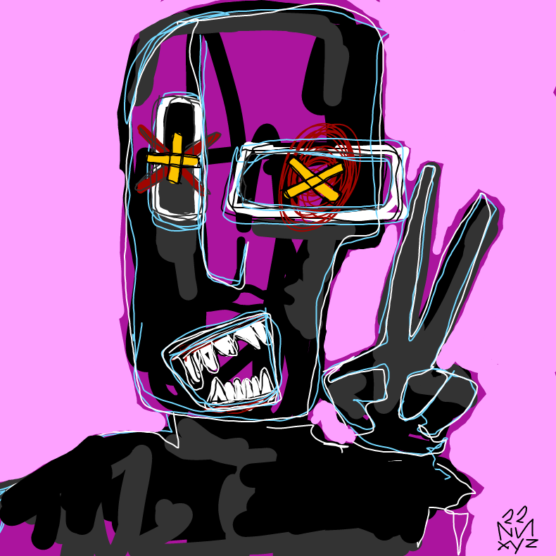 Nifty Faces #82 by nnxyz