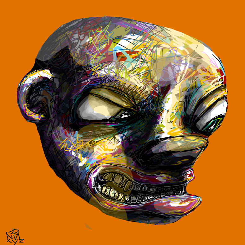 Nifty Faces #124 by nnxyz