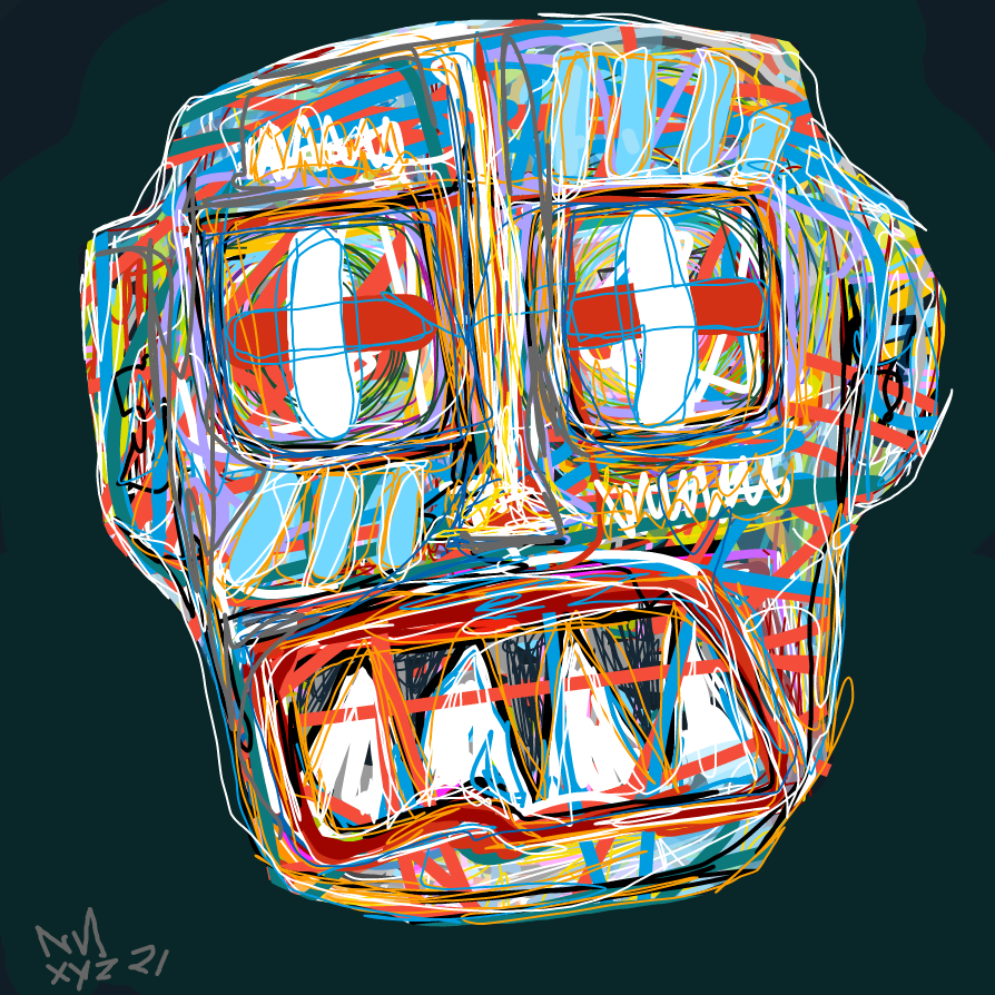 Nifty Faces #39 by nnxyz