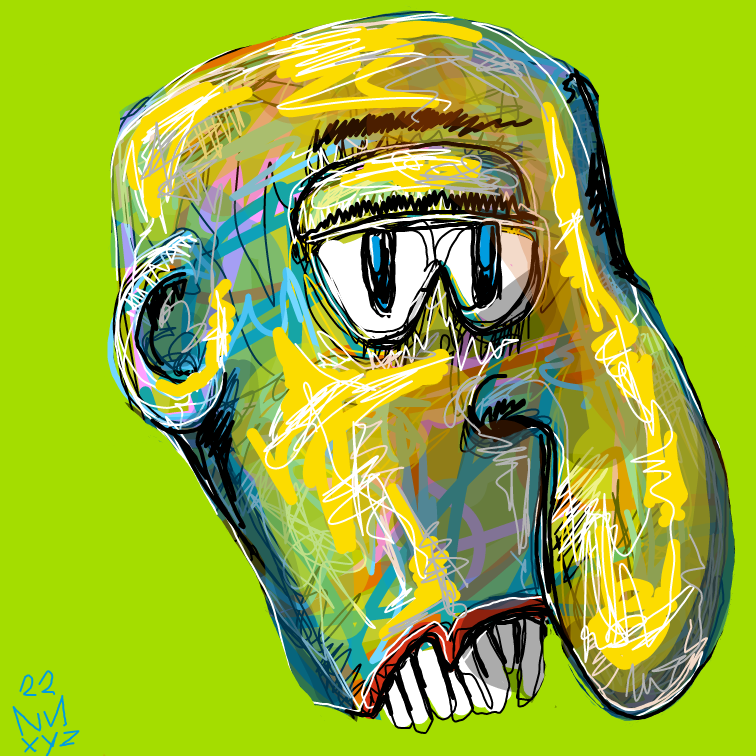 Nifty Faces #64 by nnxyz