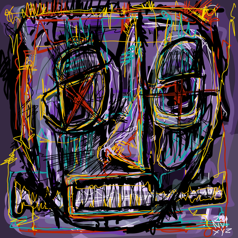 Nifty Faces #107 by nnxyz