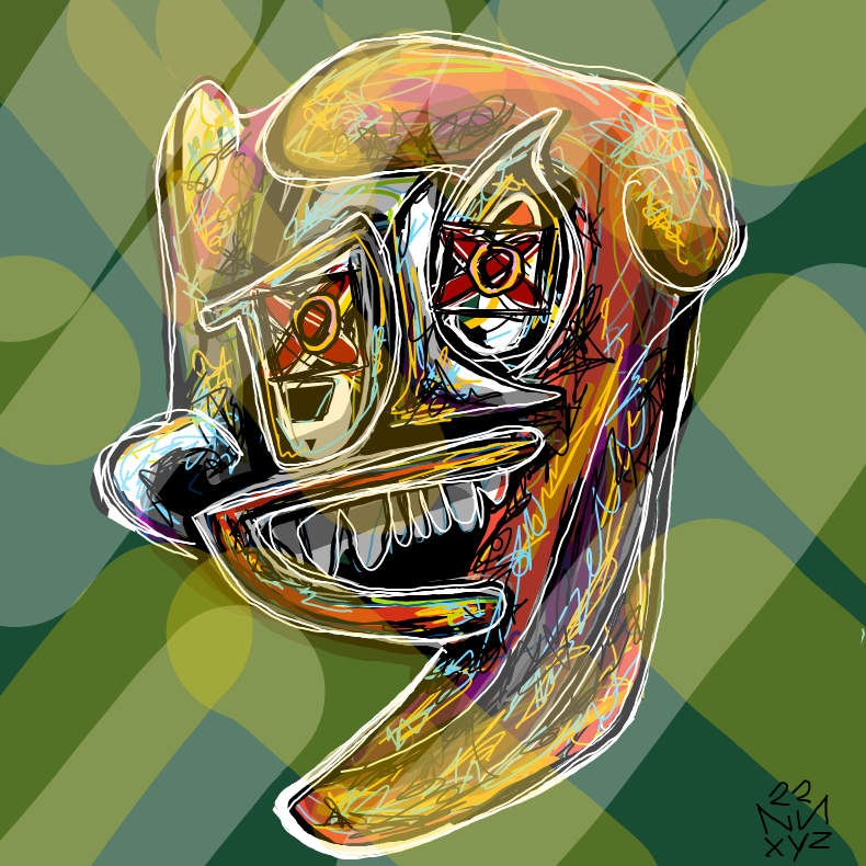 Nifty Faces #95 by nnxyz