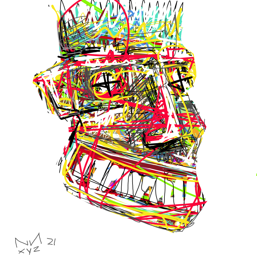 Nifty Faces #21 by nnxyz