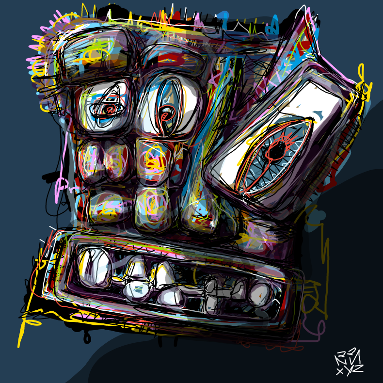 Nifty Faces #112 by nnxyz