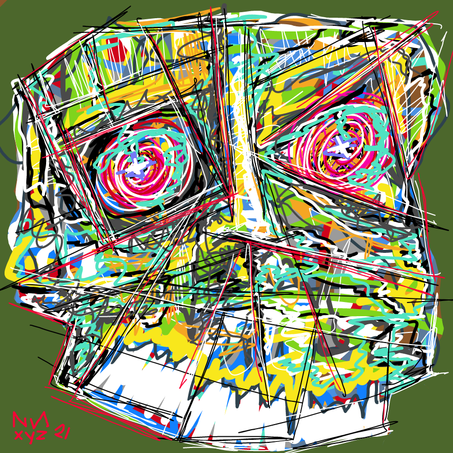 Nifty Faces #32 by nnxyz