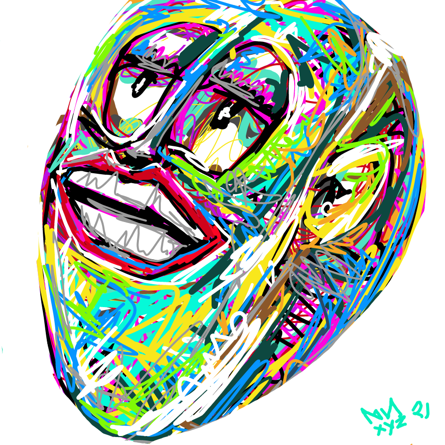 Nifty Faces #34 by nnxyz