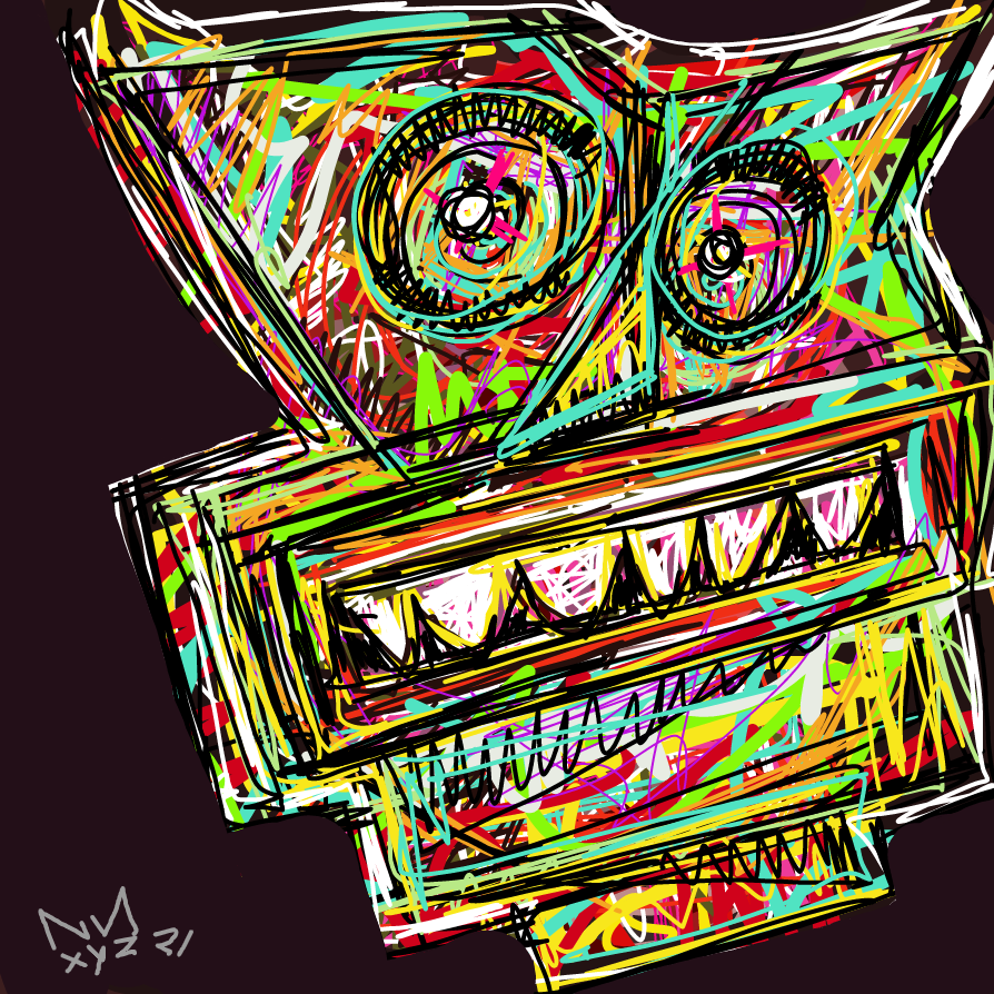 Nifty Faces #27 by nnxyz
