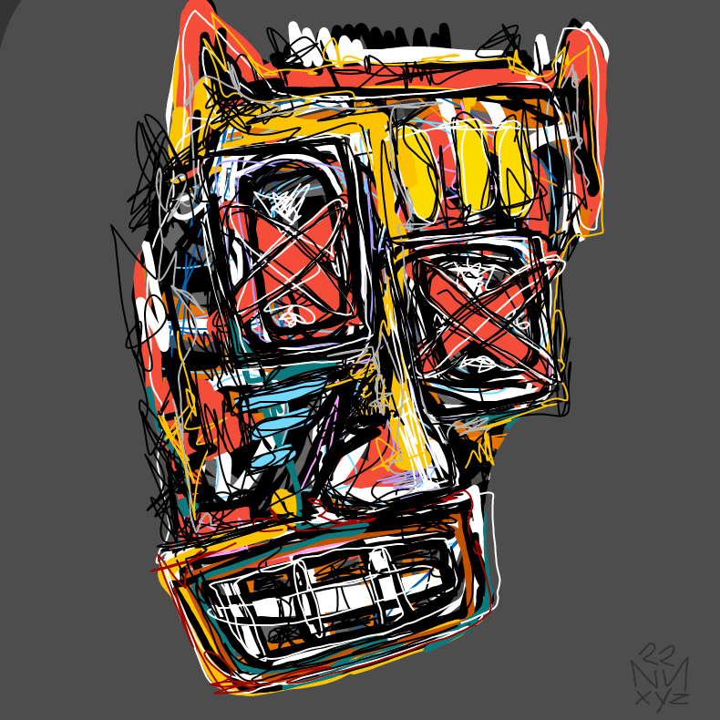 Nifty Faces #101 by nnxyz
