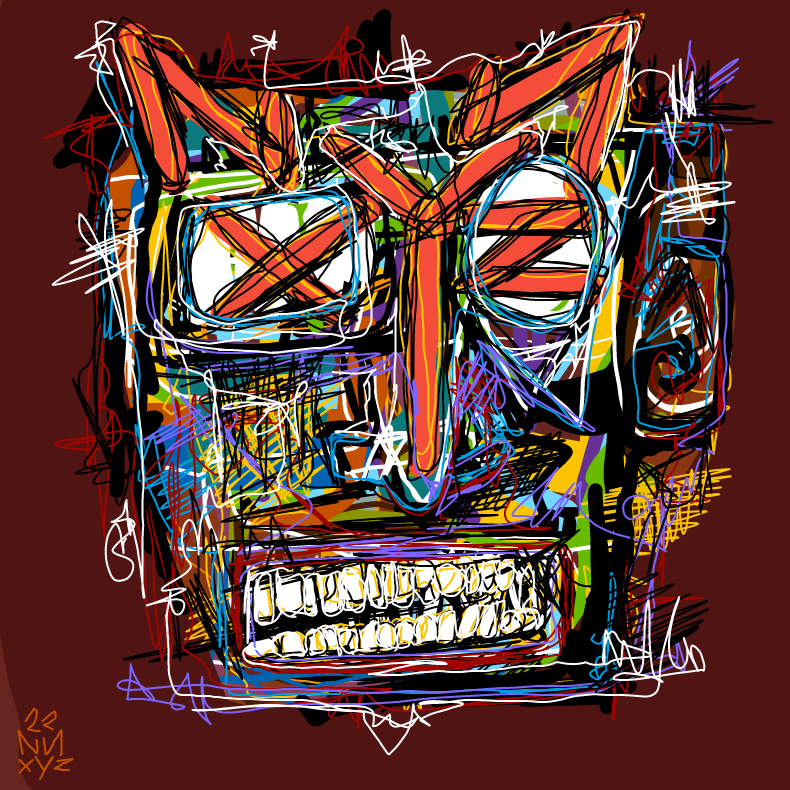 Nifty Faces #109 by nnxyz