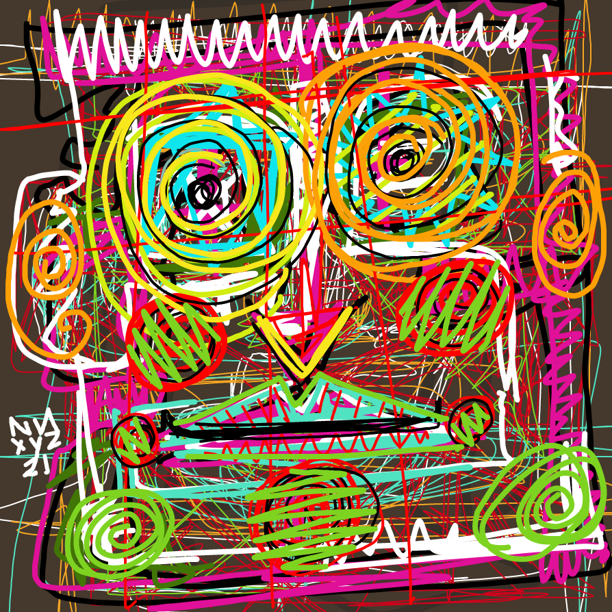 Nifty Faces #29 by nnxyz