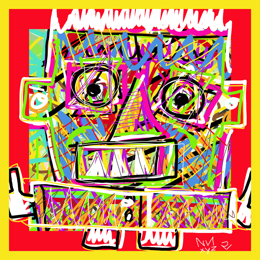 Nifty Faces #13 by nnxyz
