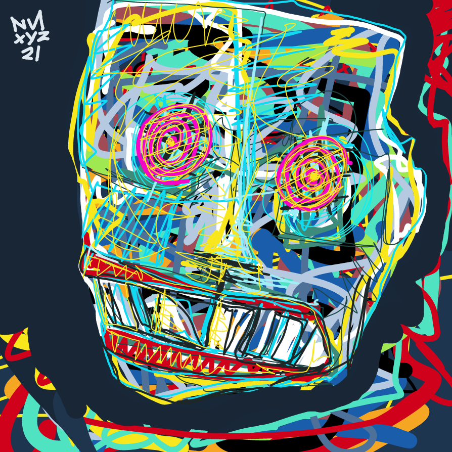 Nifty Faces #24 by nnxyz
