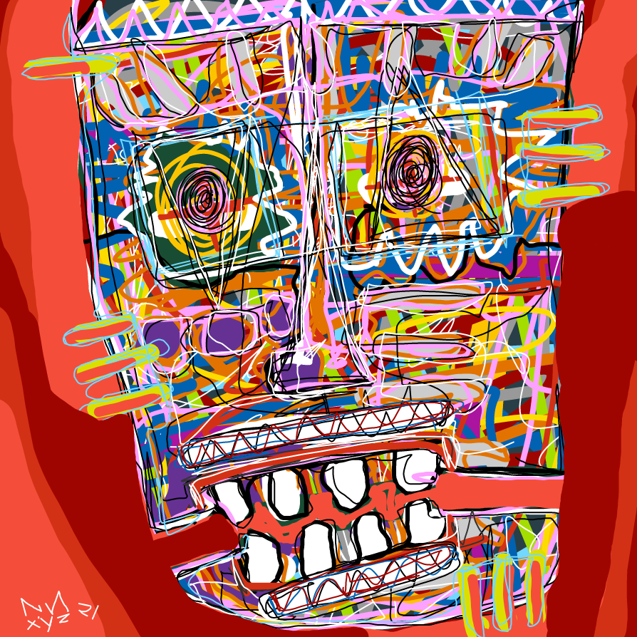 Nifty Faces #45 by nnxyz