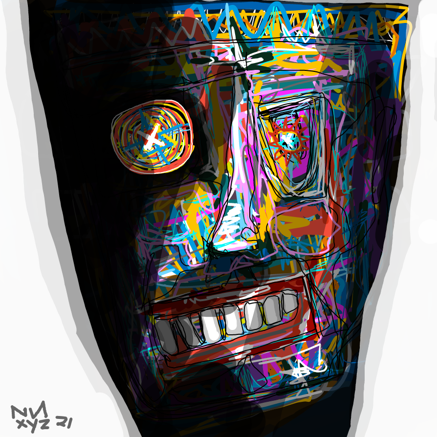 Nifty Faces #37 by nnxyz