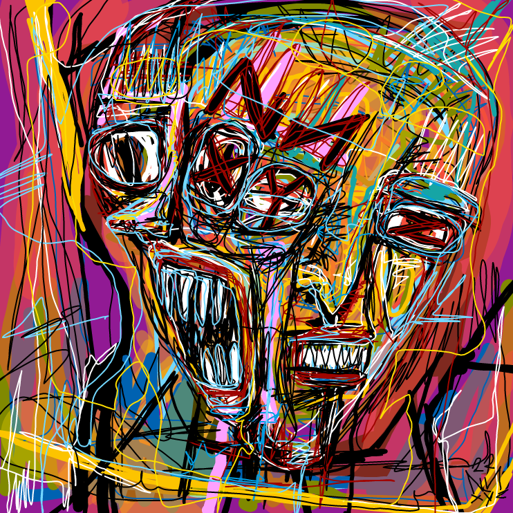 Nifty Faces #111 by nnxyz