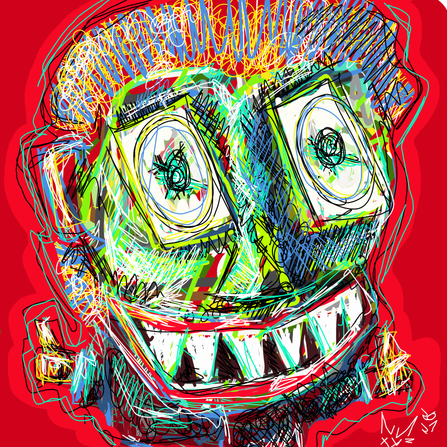 Nifty Faces #7 by nnxyz