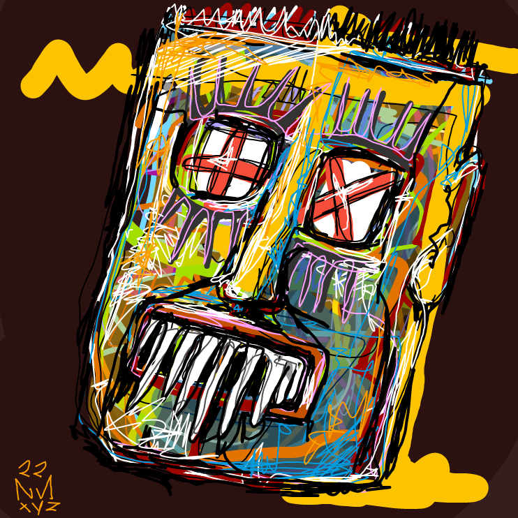 Nifty Faces #67 by nnxyz
