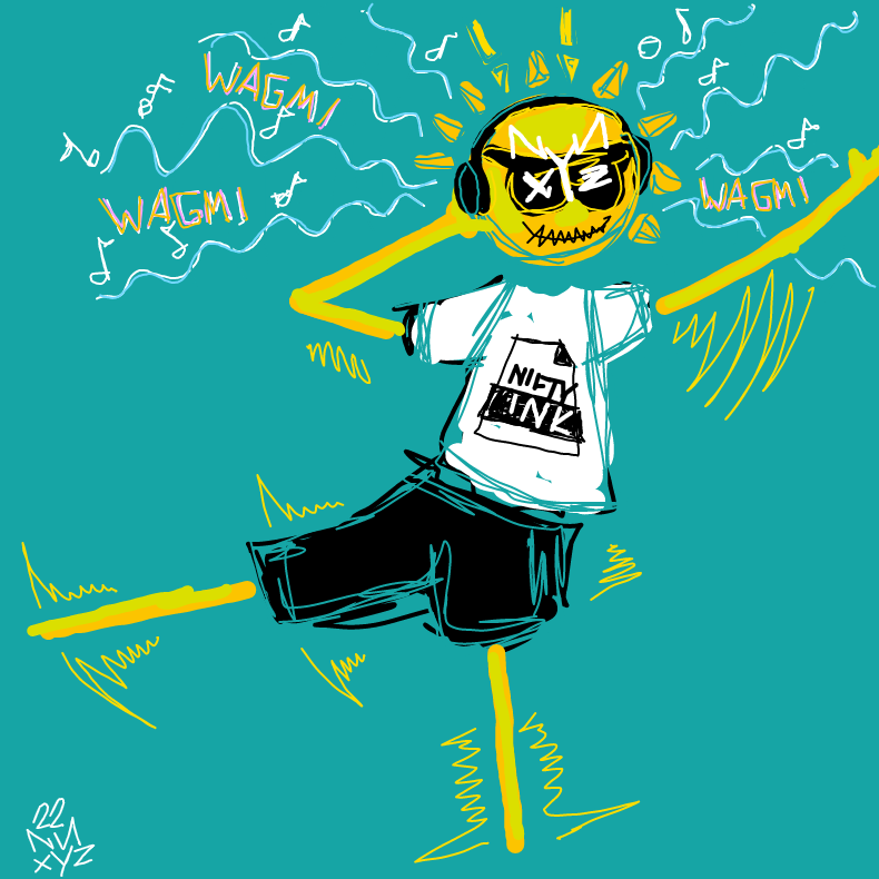 nnxyz nifty summer dance ink by nnxyz