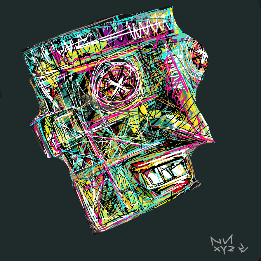 Nifty Faces #28 by nnxyz
