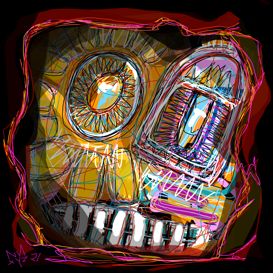 Nifty Faces #44 by nnxyz