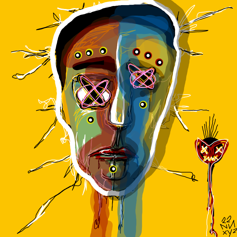 Nifty Faces #115 by nnxyz
