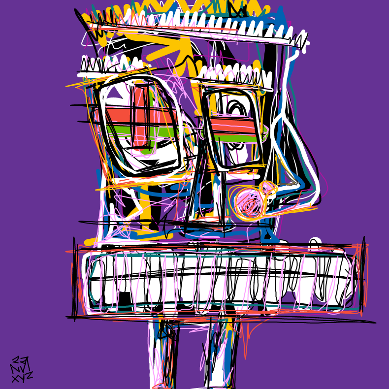 Nifty Faces #97 by nnxyz