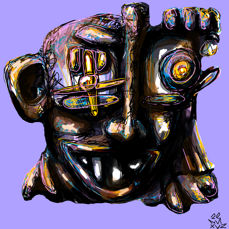 Nifty Faces #125 by nnxyz