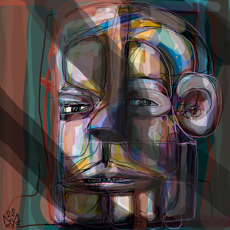 Nifty Faces #100 by nnxyz