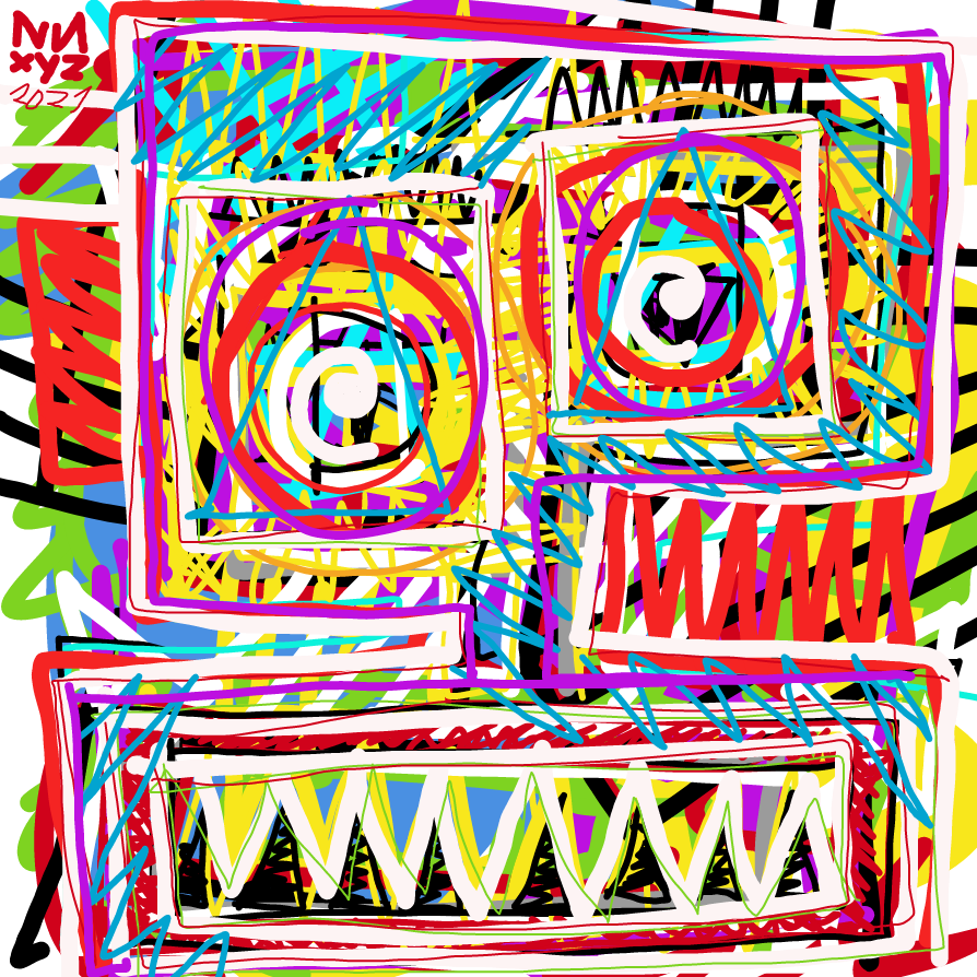 Nifty Faces #12 by nnxyz