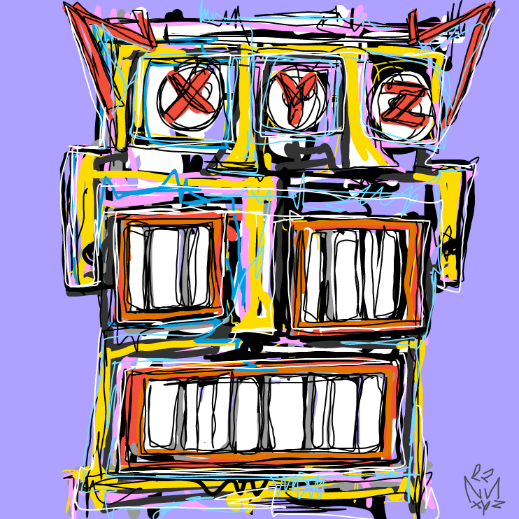 Nifty Faces #76 by nnxyz