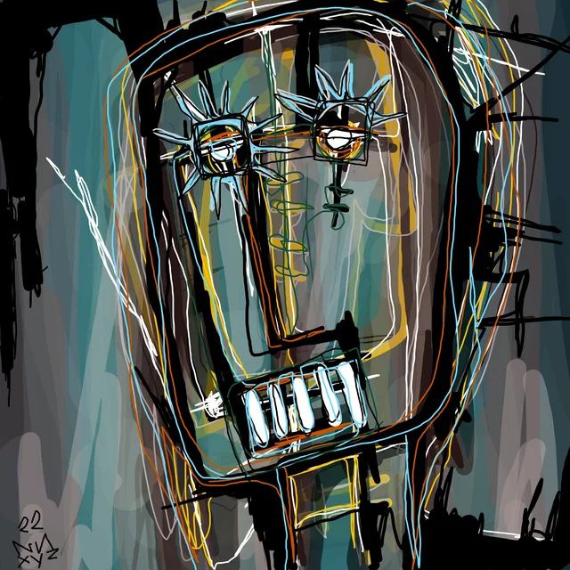 Nifty Faces #63 by nnxyz