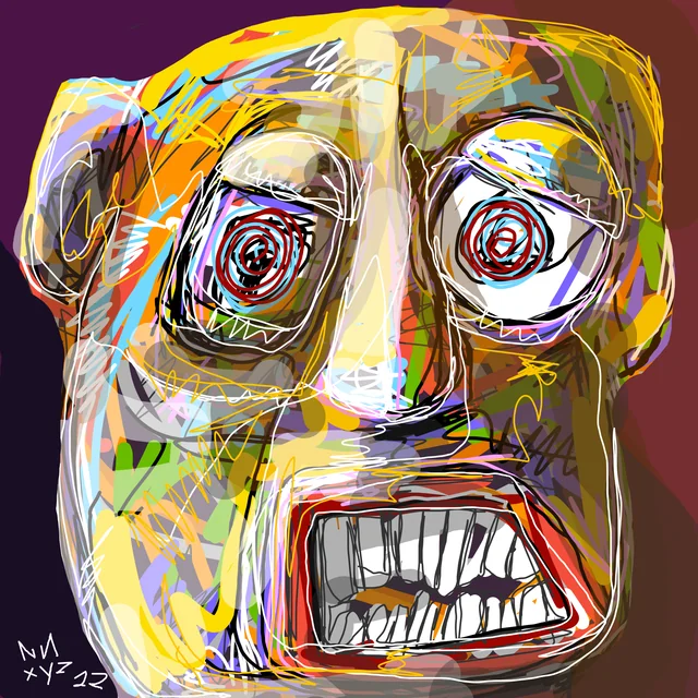 Nifty Faces #55 by nnxyz