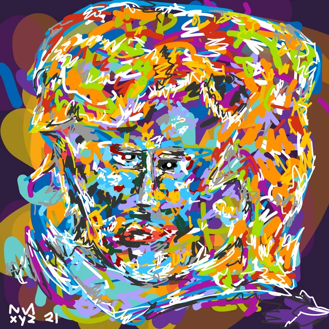 Nifty Faces #41 by nnxyz