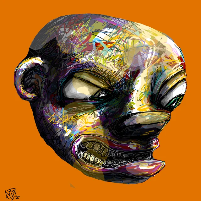Nifty Faces #124 by nnxyz