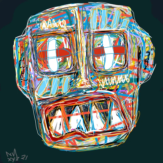 Nifty Faces #39 by nnxyz