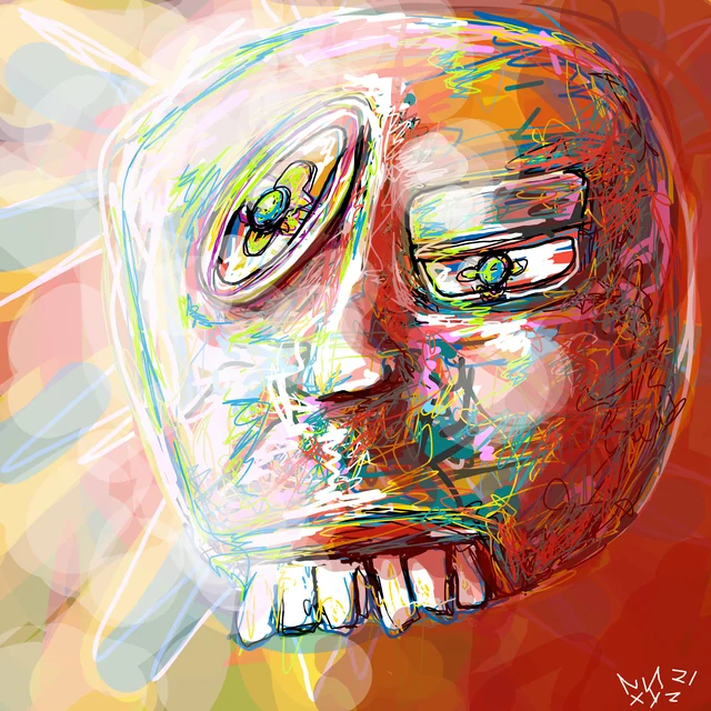 Nifty Faces #49 by nnxyz