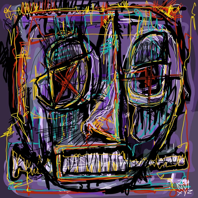 Nifty Faces #107 by nnxyz