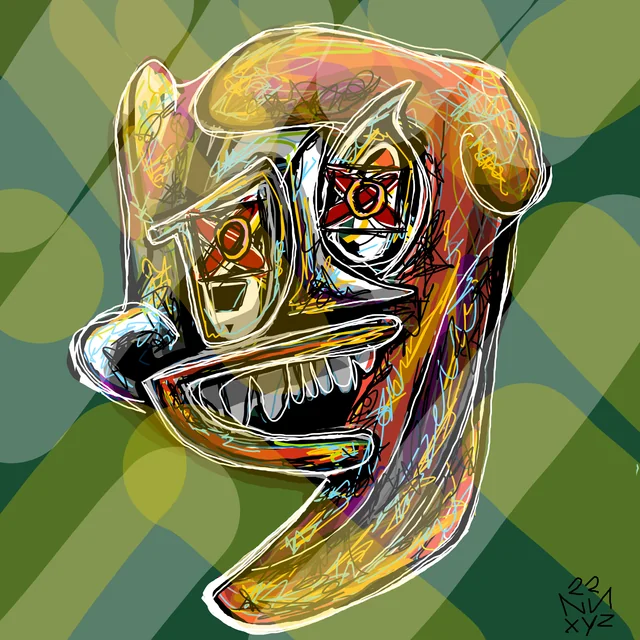 Nifty Faces #95 by nnxyz
