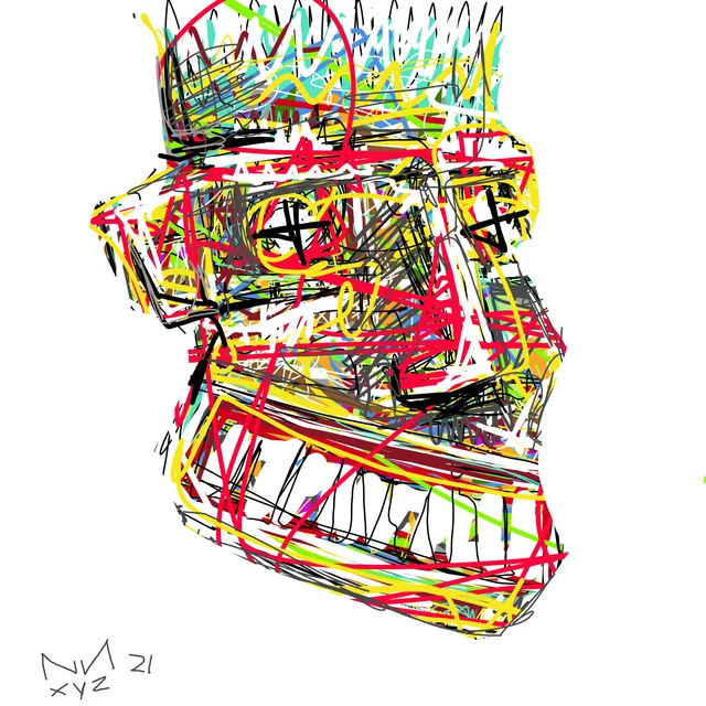 Nifty Faces #21 by nnxyz