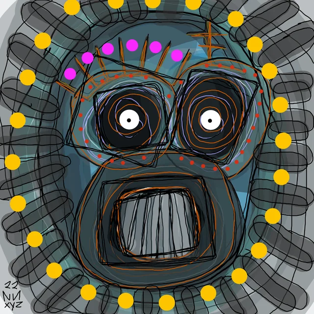Nifty Faces #68 by nnxyz