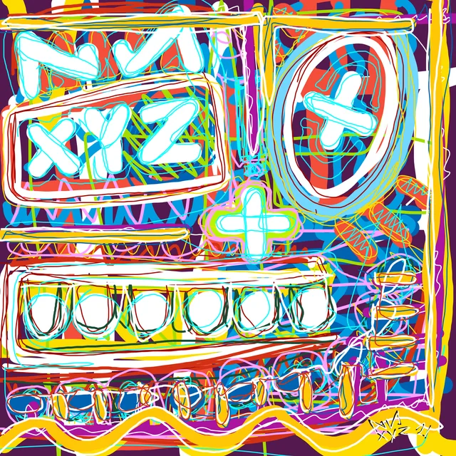 Nifty Faces #48 by nnxyz
